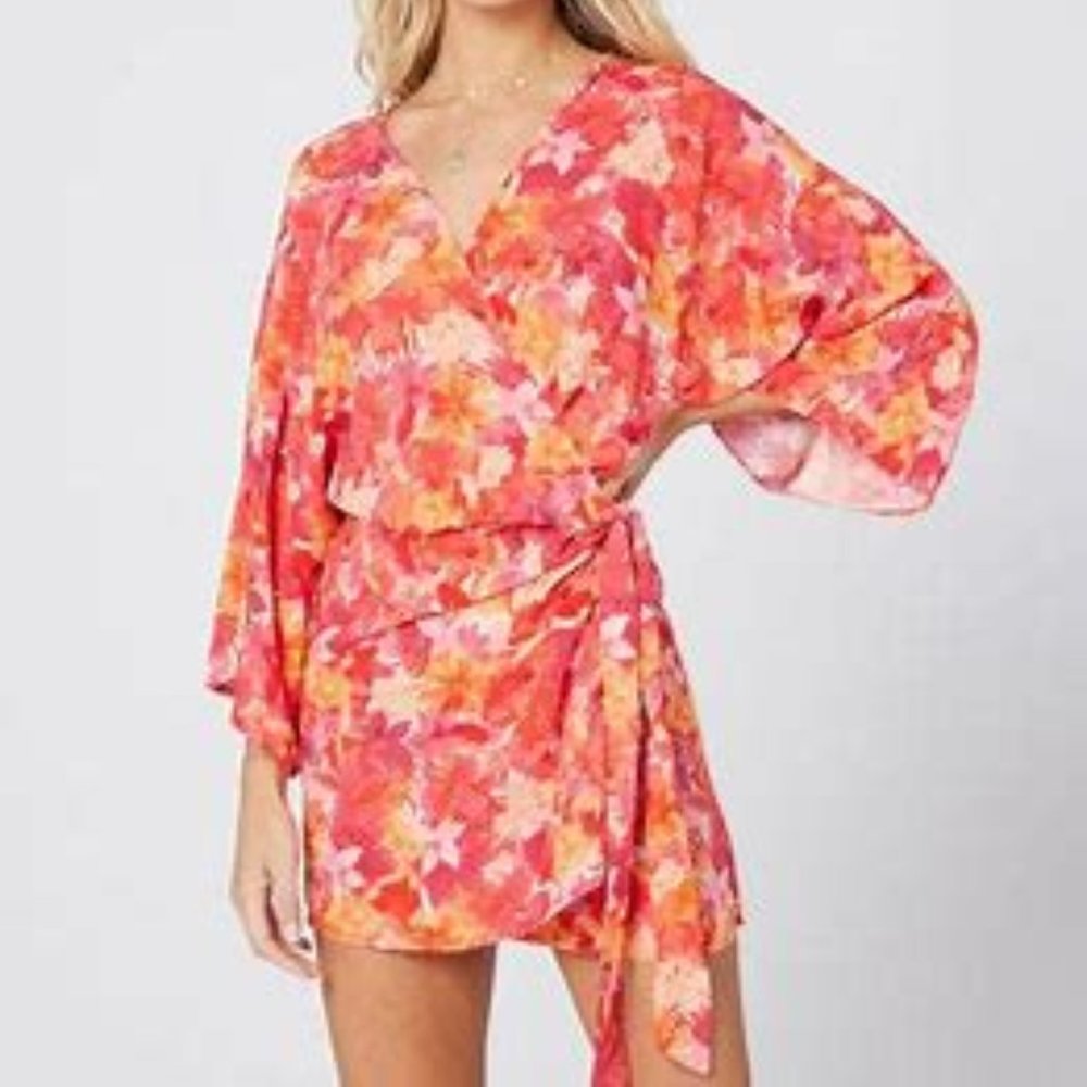 L*SPACE Into The Tropics Pfeiffer Dress SZ SP